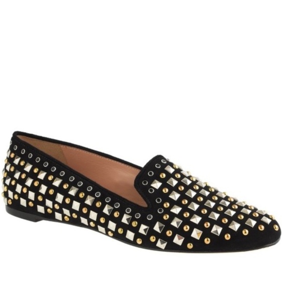 J. Crew Factory Shoes - J. Crew Addie Beaded Smoking Loafer Flats